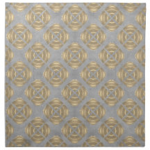 Kreuze und Kreise Graues goldenes geometrisches Mu