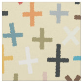 Kreuze und Küsse Stoff (Nahaufnahme)