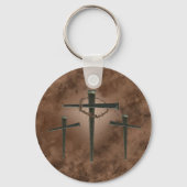 Kreuze und Spitzen Schlüsselanhänger (Vorderseite)