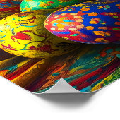 Kreuzeier Jesus Religious Poster (Ecke)