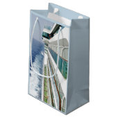 Kreuzen auf Balkon-Reihen-Gewohnheit Kleine Geschenktüte (Rückseite Schrägansicht)