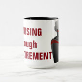 Kreuzen durch Ruhestand Tasse (Zentrum)