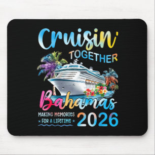 Kreuzen gemeinsam Bahamas 2026 Familien Gruppenkre Mousepad