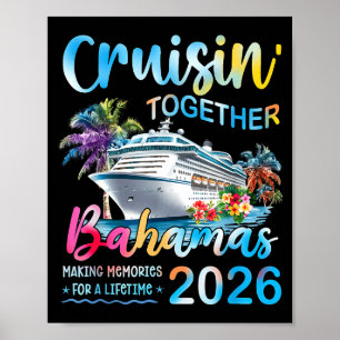 Kreuzen gemeinsam Bahamas 2026 Familien-Gruppenkre Poster