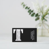 Kreuzen Sie Ihr modernes großes großes Visitenkarte (Stehend Vorderseite)