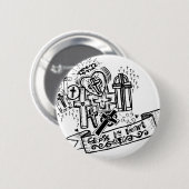 Kreuzen Sie mein Herz! Der KnopfFlair. Button (Vorne & Hinten)