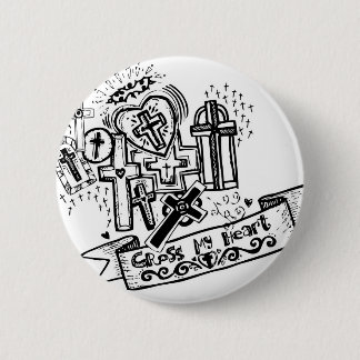 Kreuzen Sie mein Herz! Der KnopfFlair. Button