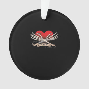 Kreuzen Sie mein Herz (Hope to Die) - Skeletthörer Ornament