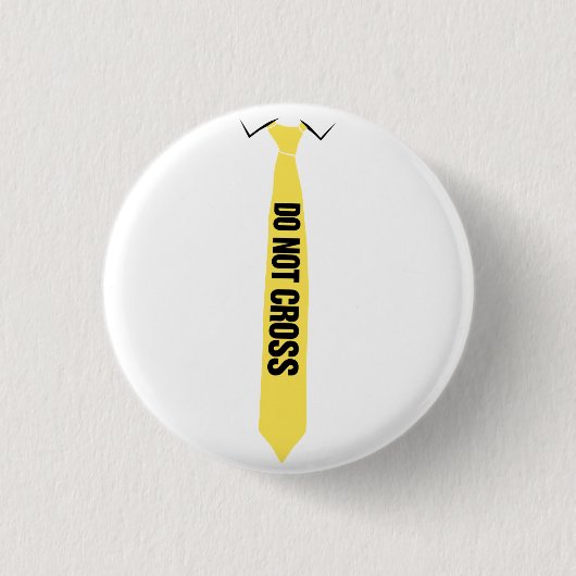 Kreuzen Sie nicht Knopf Button (Vorderseite)