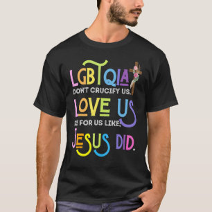 Kreuzen Sie uns nicht die Liebe und Die für uns wi T-Shirt