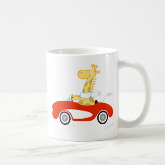 Kreuzende Giraffe Kaffeetasse