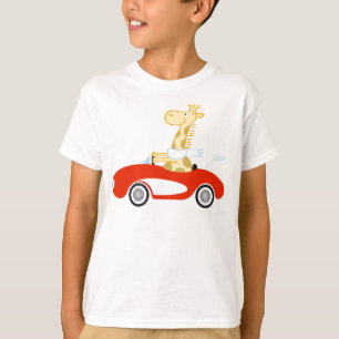 Kreuzende Giraffe T-Shirt