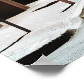 Kreuzende Schatten Poster (Ecke)