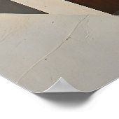 Kreuzende Strukturen Poster (Ecke)