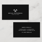 Kreuzenweiß hämmert Visitenkarte (Vorne/Hinten)