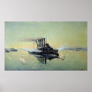 Kreuzer Askold Fighting Poster