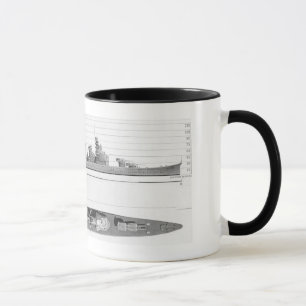 Kreuzer der Aoba-Klasse Tasse