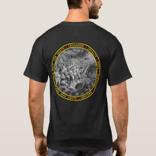 Kreuzfahrer am Kampf V1 T-Shirt