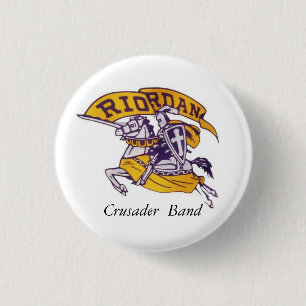 Kreuzfahrer-Band-Knopf Button