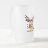 Kreuzfahrer Bierglas Mattglas Bierglas (Vorderseite Links)