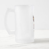 Kreuzfahrer Bierglas Mattglas Bierglas (Links)