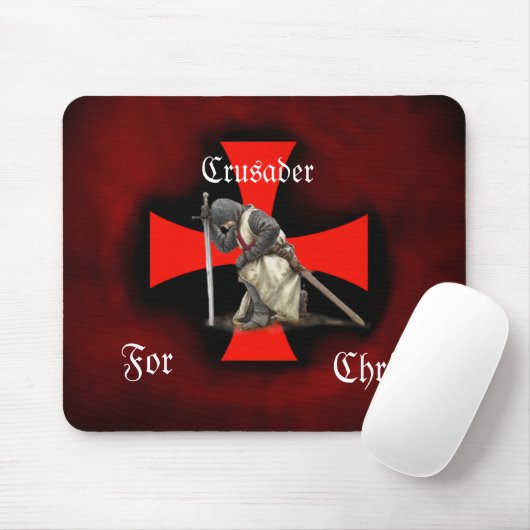 Kreuzfahrer für Christus Mousepad (Mit Mouse)