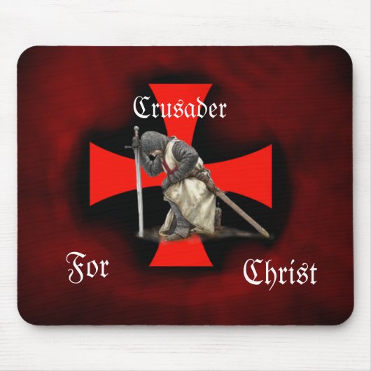 Kreuzfahrer für Christus Mousepad (Vorne)