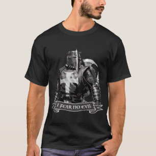 Kreuzfahrer Ich fürchte keinen bösen Ritter Temple T-Shirt