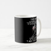 Kreuzfahrer Knight Templar Krieger Gottes Ich bin Kaffeetasse (VorderseiteRechts)