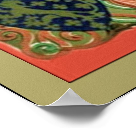 Kreuzfahrer Knights Poster (Ecke)