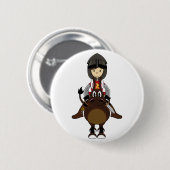 Kreuzfahrer-Ritter-Knopf Button (Vorne & Hinten)