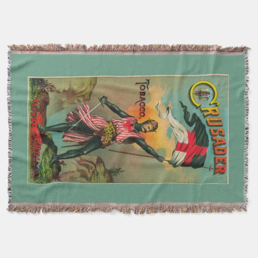 Kreuzfahrer-Tabak LabelPetersburg, VA Decke (Vorderseite)