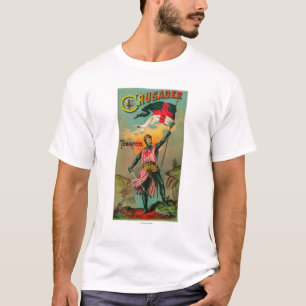 Kreuzfahrer-Tabak LabelPetersburg, VA T-Shirt