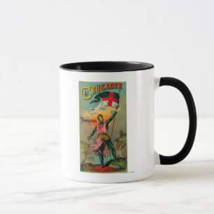 Kreuzfahrer-Tabak LabelPetersburg, VA Tasse
