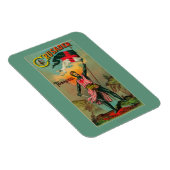 Kreuzfahrer-TabaklabelPetersburg, VA Magnet (Rechte Seite)