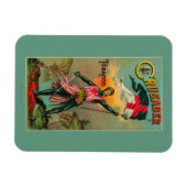 Kreuzfahrer-TabaklabelPetersburg, VA Magnet (Horizontal)