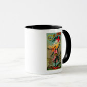 Kreuzfahrer-TabaklabelPetersburg, VA Tasse (VorderseiteRechts)