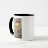 Kreuzfahrer-TabaklabelPetersburg, VA Tasse (Vorderseite Links)