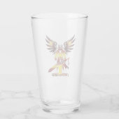 Kreuzfahrer-Trinkgeschirr Glas (Rückseite)