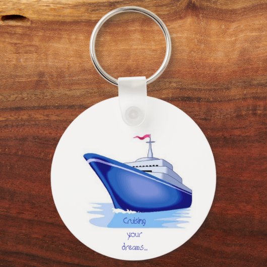 Kreuzfahrt1, Just cruisin' - Maßgeschneiderte Schlüsselanhänger (Vorderseite)