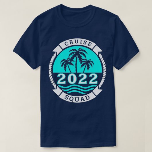 Kreuzfahrt 2022 T-Shirt (Design vorne)