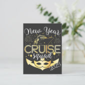 Kreuzfahrt 2025 postkarte (Stehend Vorderseite)
