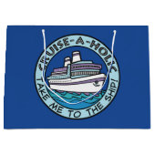 Kreuzfahrt-A-Holische Geschenktasche Große Geschenktüte (Vorderseite)