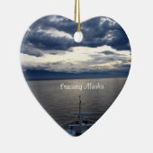 Kreuzfahrt Alaska Keramik Ornament (Rechts)