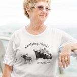 Kreuzfahrt Alaska Schiff Elche Schifffahrt T-Shirt<br><div class="desc">Dieses Design wurde mit digitaler Kunst erstellt. Sie können den Stil dieses Shirts ändern, indem Sie Mehr > unter der Option Stil auswählen. Es kann personalisiert werden, indem Sie auf die Schaltfläche Anpassen klicken und die Farbe ändern, einen Namen, Initialen oder Ihre Lieblingswörter hinzufügen. Kontaktieren Sie mich unter colorflowcreations@gmail.com ,...</div>