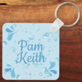 Kreuzfahrt Alaska Schlüsselanhänger (Rückseite)