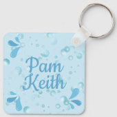 Kreuzfahrt Alaska Schlüsselanhänger (Rückseite)