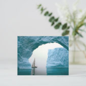 Kreuzfahrt Antarktis Postkarte (Stehend Vorderseite)