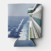 Kreuzfahrt auf der Balkonbahn Personalisiert Dosenkühler (Vorderseite)