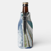 Kreuzfahrt auf der Balkonbahn Personalisiert Flaschenkühler (Flasche Rückseite)